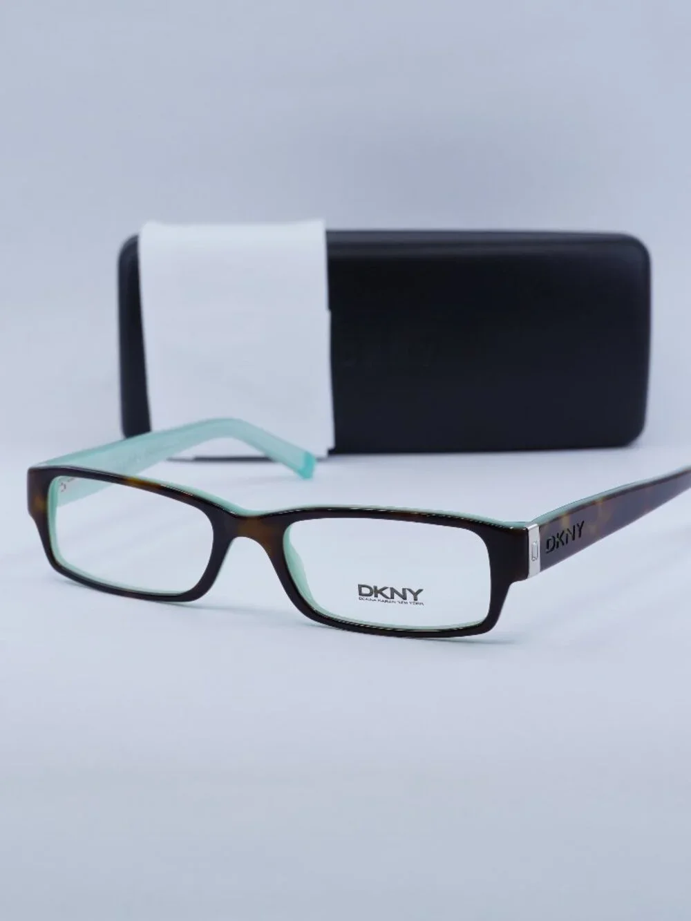 Final Price! Dkny DY4585B 3388 Havana/Azure Eyeglasses 50mm